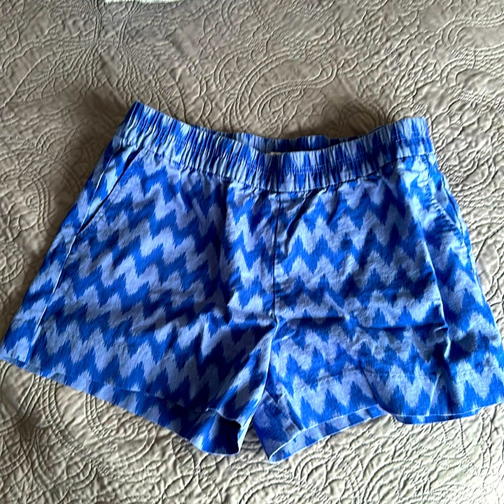 Three Dots (FAM Brands) linen blend shorts EUC Sz large.